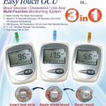 EASY TOUCH Glucose Cholesterol Uric (Alat / Mesin GCU)