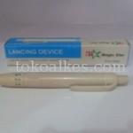 Lancing Device Otomatis Plastik Magic star
